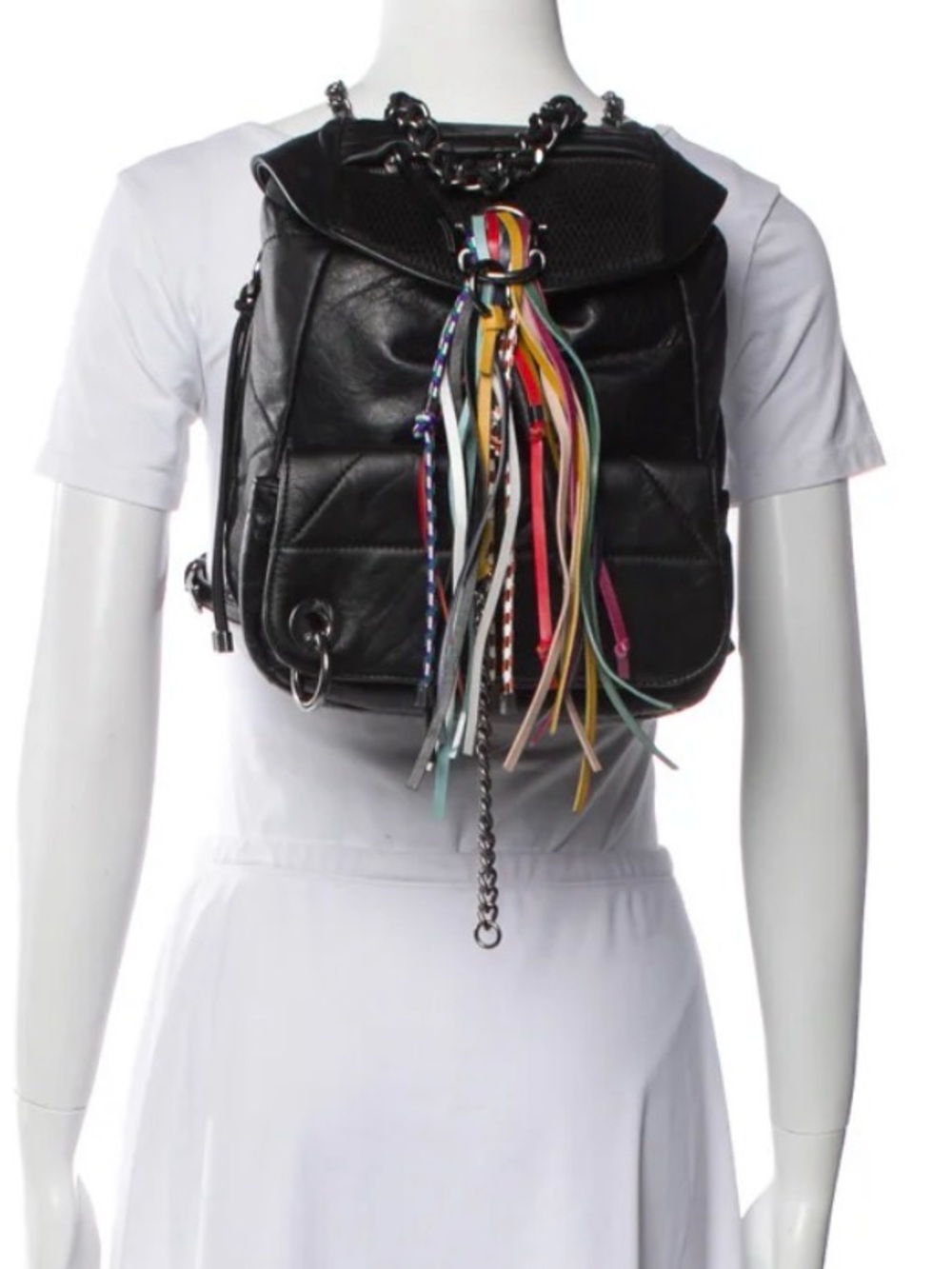 Diesel | Chain-linked Leather Backpack - Picture 5 of 7